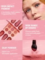 SHEGLAM BLUSH PALETTE BLUSHING BOUQUET 6 color - Image 3
