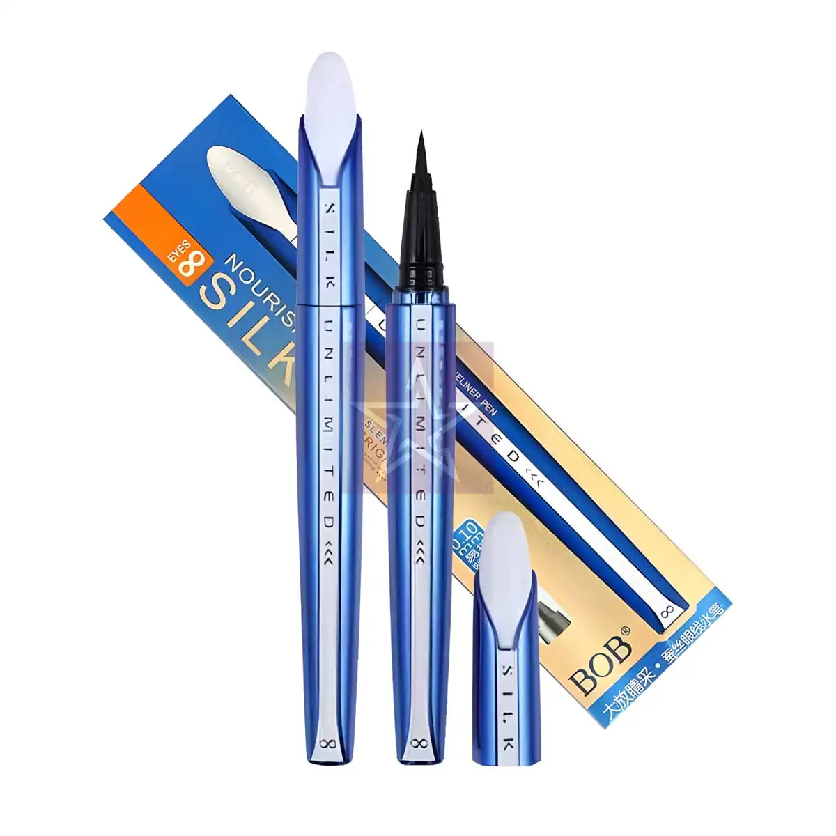BOB-3D-Bright-Black-Silk-Eyeliner (1) Bob silk 3 d eyeliner 043148bw - Image 1