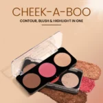 Swiss Beauty Cheek-A-Boo 3-in-1  with Blusher , Contour and Highlighter SB-838 - Image 2