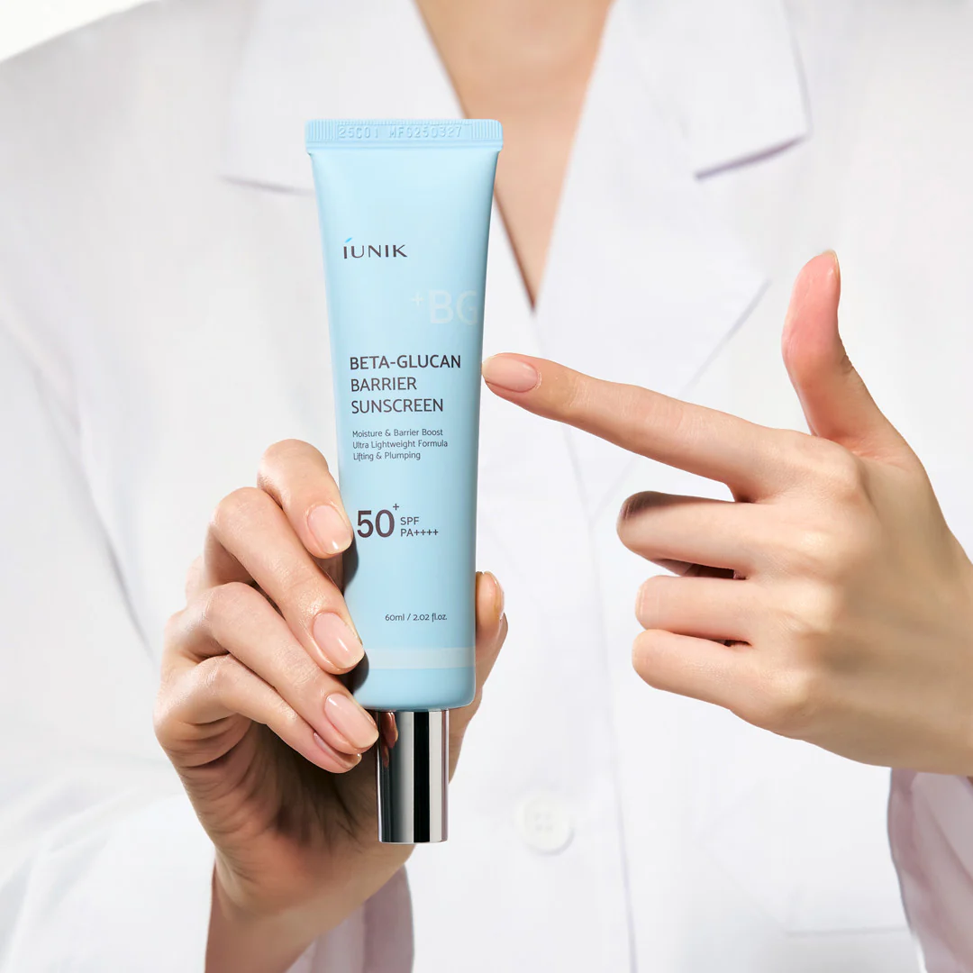 Beta_Glucan_Barrier_Sunscreen_03 Iunik Beta glucan barrier sunscreen 60ml - Image 1