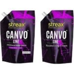 Streax Professional Canvo Line Hair Straightening Kit