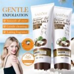 SADOER Organic Coconut Oil Bath Salt Body Scrub 300ml