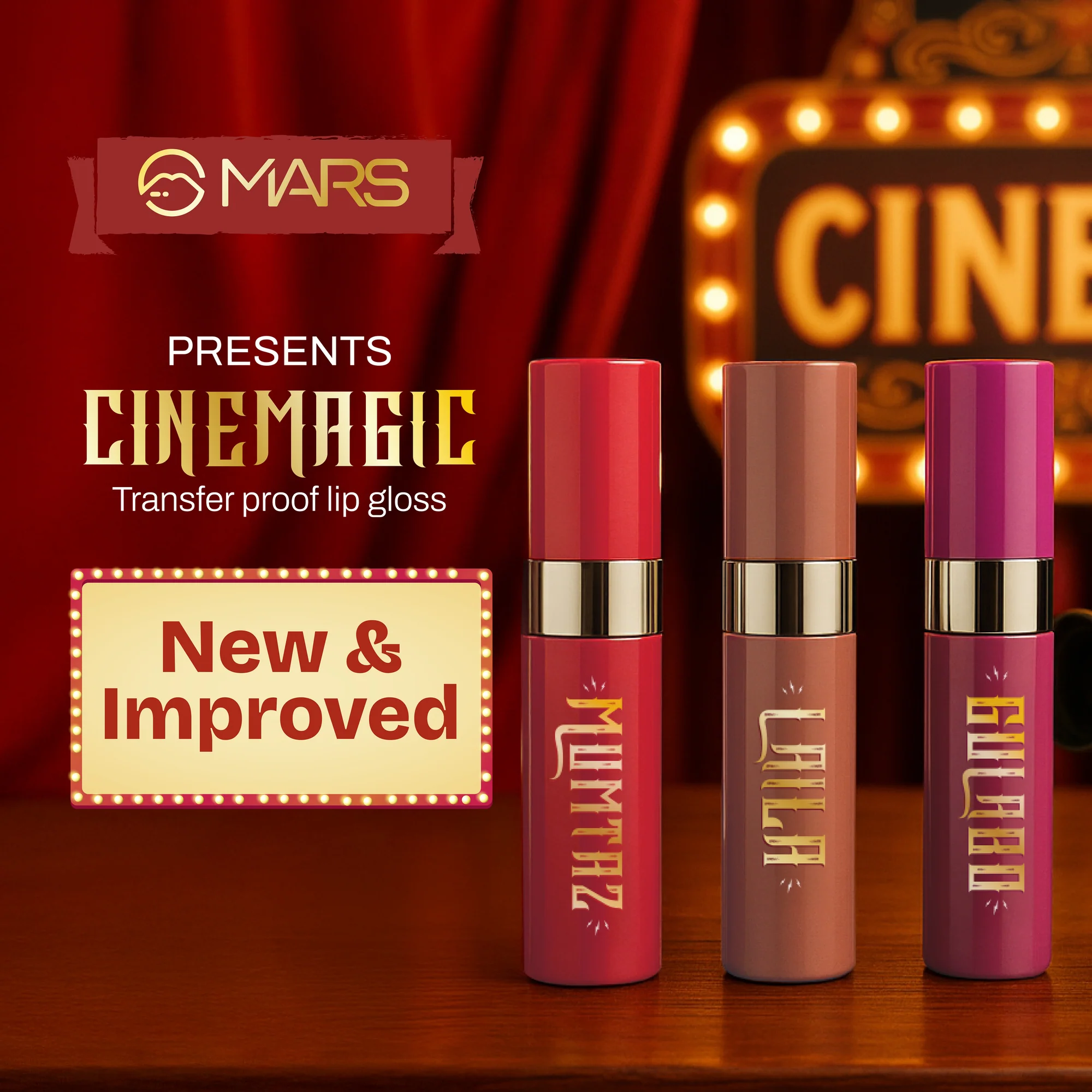 nt31listing-01 MARS CineMagic Non Transfer Lip Gloss NT31 - Image 1