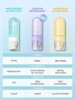 She Glam Lock'd In Setting Spray 55ml