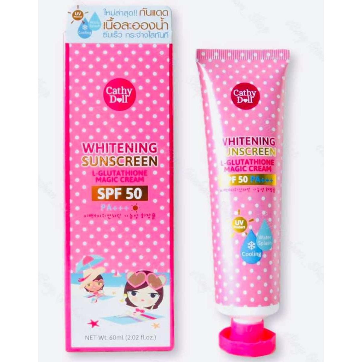 CATHY DOLL SUNSCREEN CREAM SPF50 60ml CATHY DOLL SUNSCREEN CREAM SPF50 60ml - Image 1