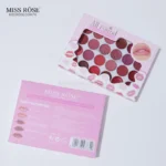 Miss Rose 24-Color All-Round Matte Moisturizing Lipstick Palette 7301-489M