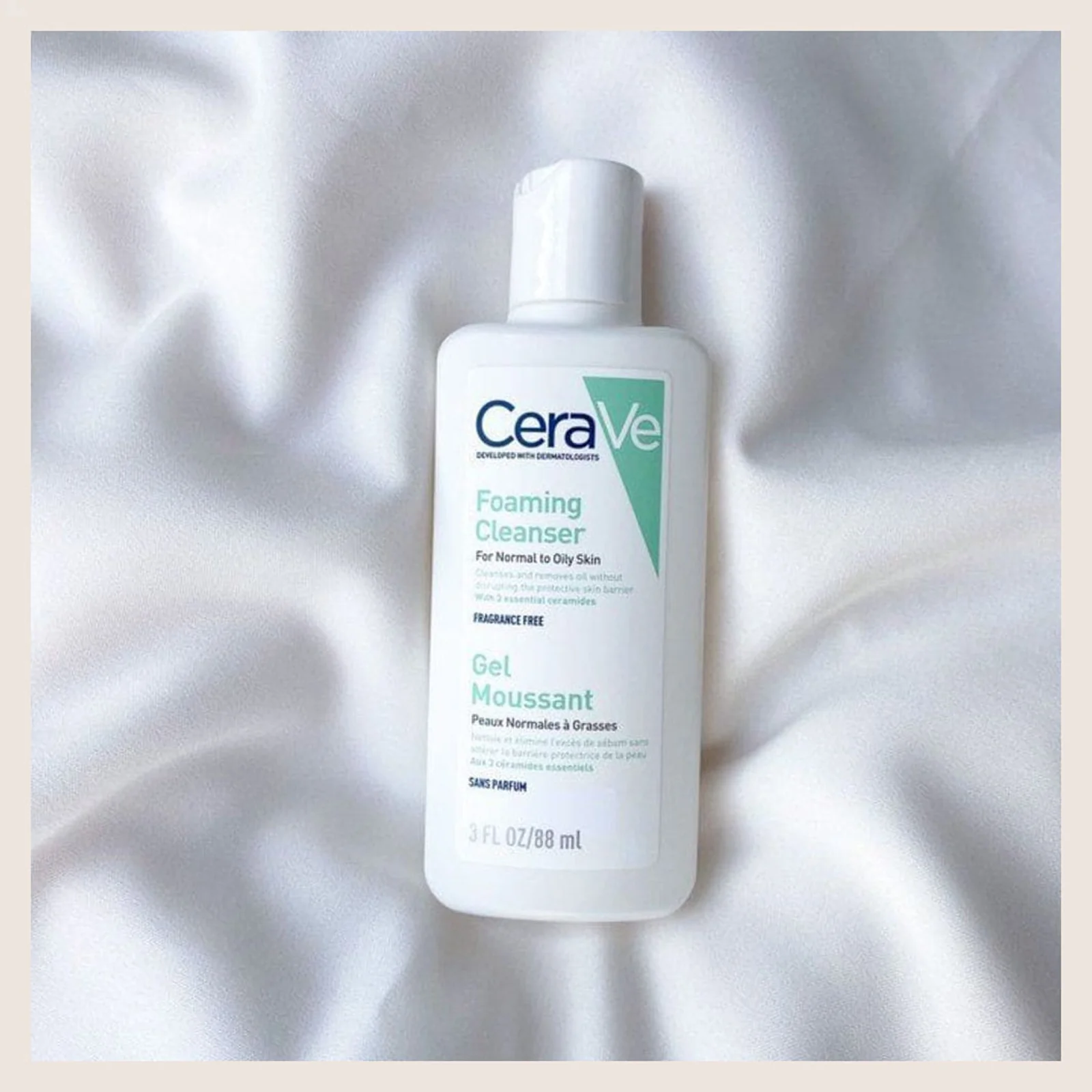 ceravefoaming2 CERAVE FOAMING CLEANSER 88ML - Image 1