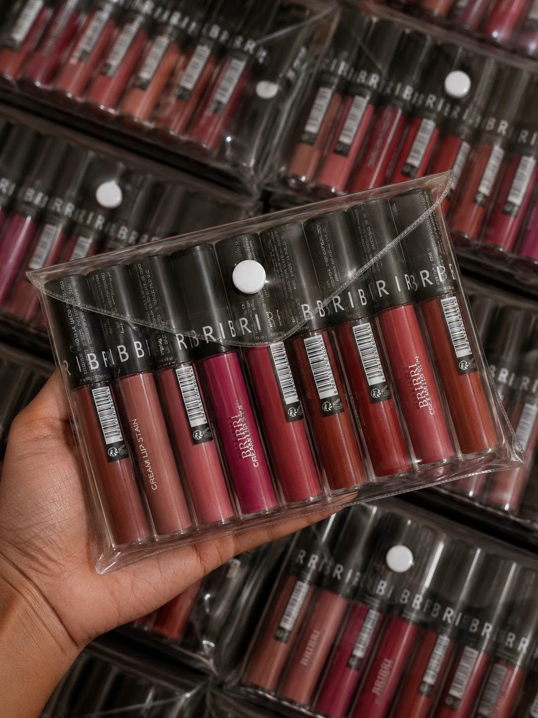 751871071_893842899908886_4695011089436635015_n BRIBRI CREAM LIPSTICK Black cap 10Pcs Set BRI1044A - Image 1