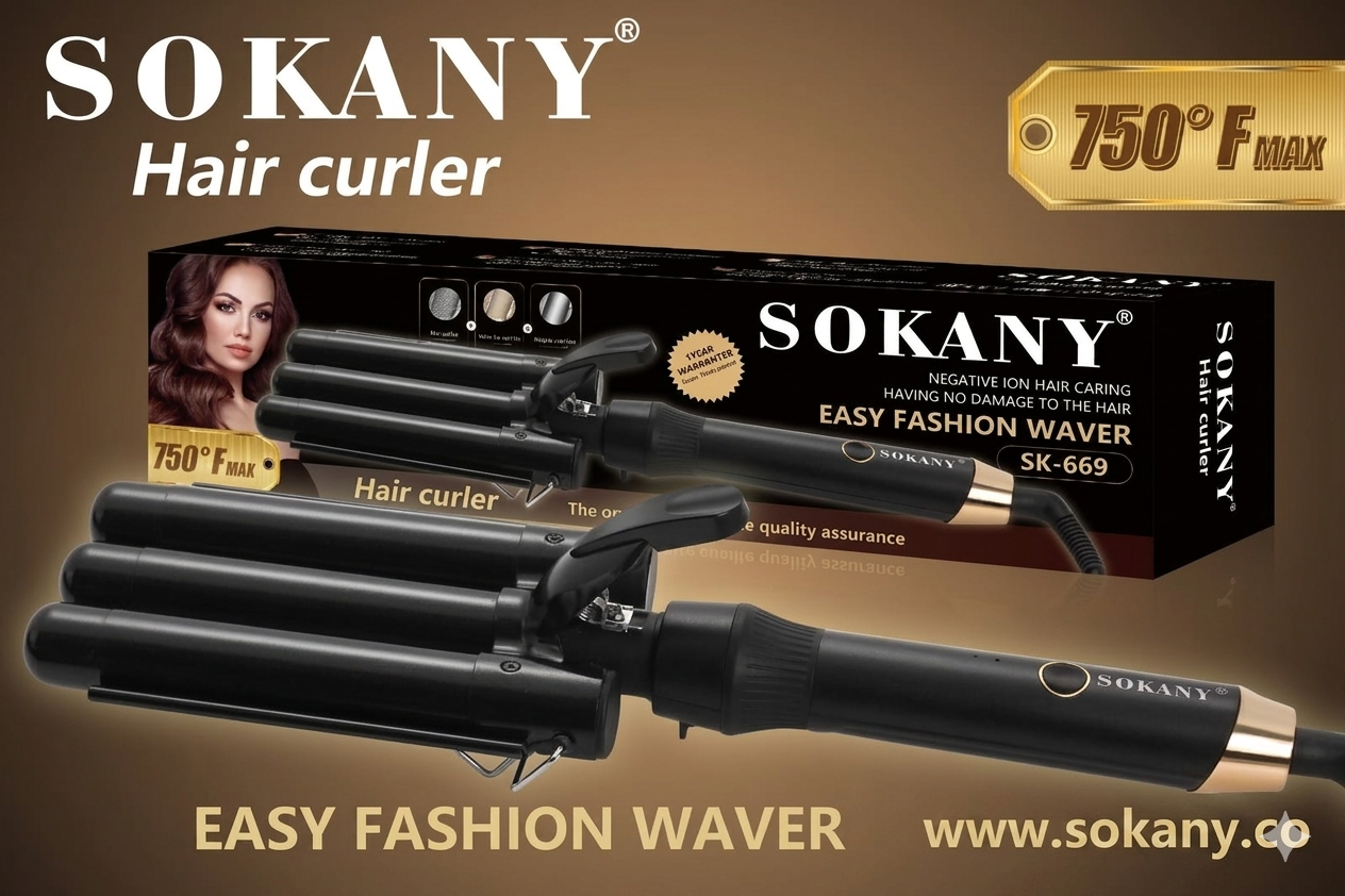 image_de27daa3 SOKANY HAIR CURLER SK-669 - Image 1