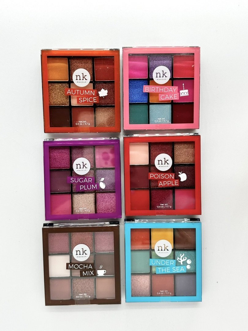 s-l1200 NICKA K NEW YORK 9 COLOR EYESHADOW 11.7G - Image 1