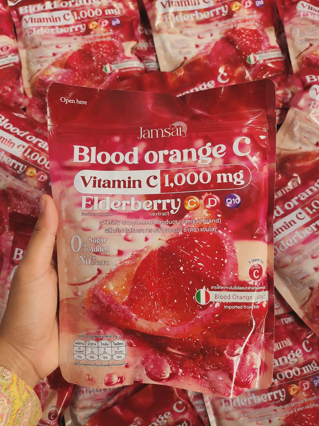 729819476_1388444283192507_7451313907495130920_n JAMSAI BLOOD ORANGE C JUICE 300G - Image 1