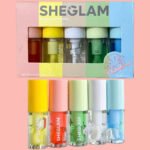 SHE GLAM  LIP OIL 5pcs set