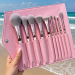 MAANGE 10 PCS PINK BAG BRUSH