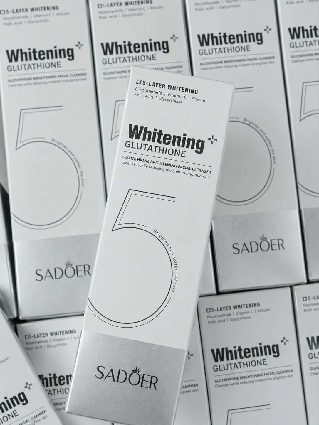 736561584_1019658783780124_1856361394668539934_n SADOER WHITENING GLUTATHIONE FACE WASH 100G - Image 1