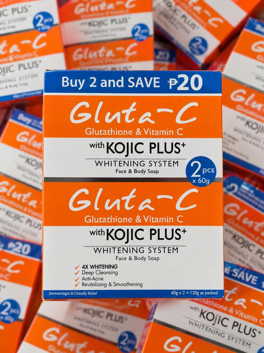 740259389_1349815360666609_273027063158091336_n Ardent GLUTA - C KOJIC PLUS FACE AND BODY SOAP 120G - Image 1