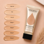 MISS ROSE LONG LASTING TUBE FOUNDATION  30ML