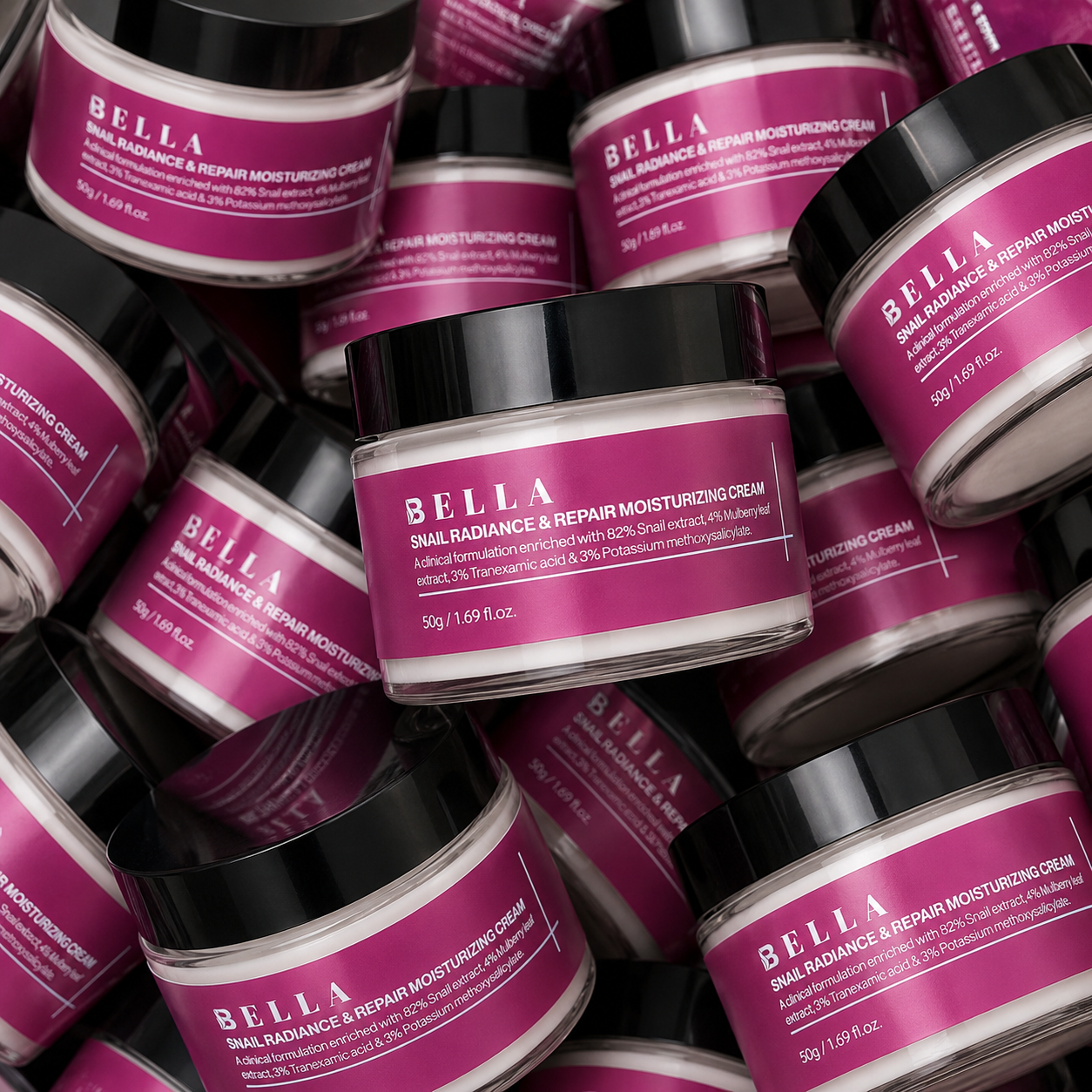 0ed85118-1c7e-4111-ad89-889458be55fc BELLA SNAIL RADIANCE & REPAIR MOISTURIZING CREAM 50G - Image 1