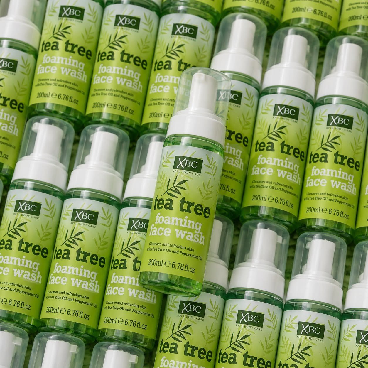 776553945_930119853466187_8711295228657130520_n XHC TEA TREE FOMING FACEWASH 200ML - Image 1