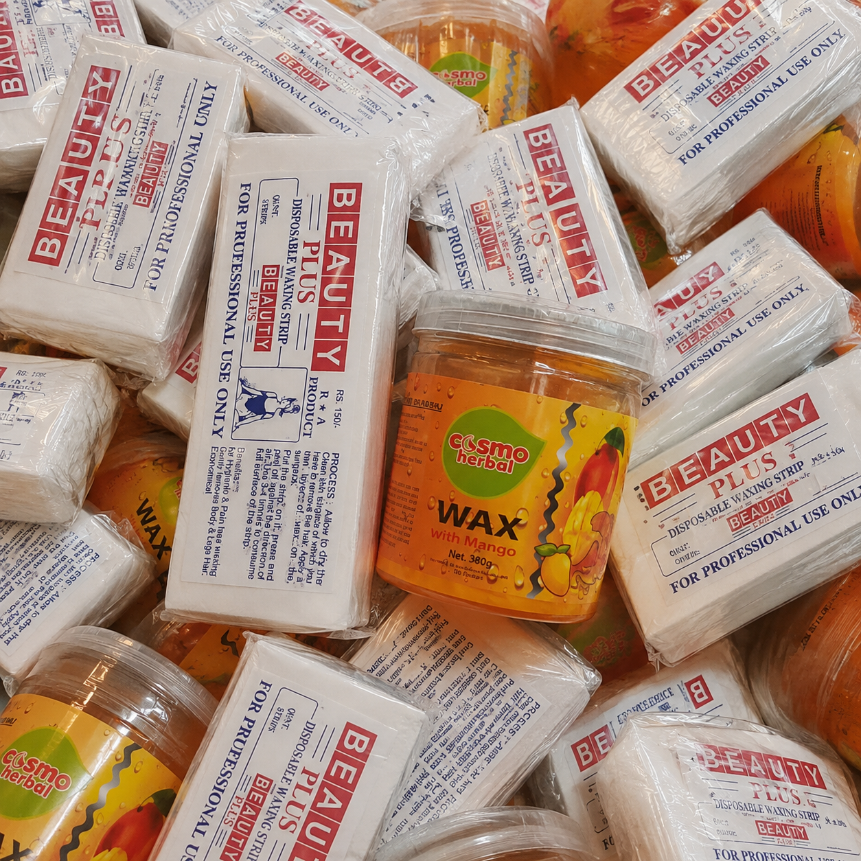 c9f2a024-efc5-4d01-872a-7dd7c54223b3 COSMO HERBAL MANGO WAX with FREE SHEET - Image 1