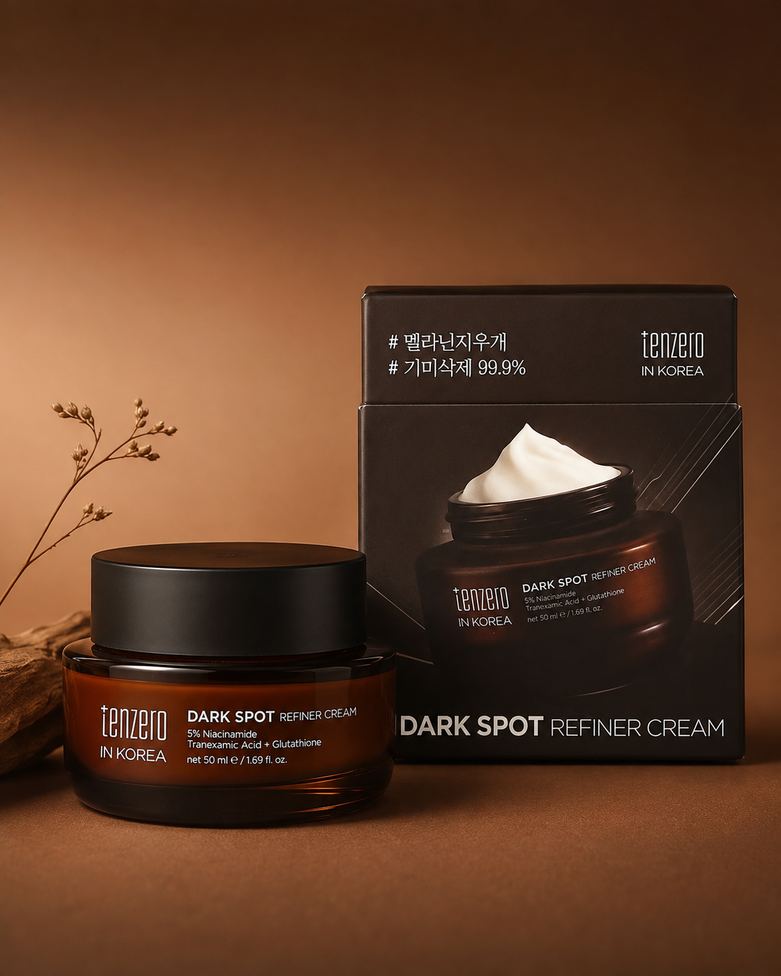 fdff9995-2c94-4d58-be9f-57e2469480c6 TENZERO DARK SPOT REFINER CREAM 50G - Image 1