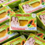 DOUBLE GLUTA+ AHA LEMON SOAP 160G.