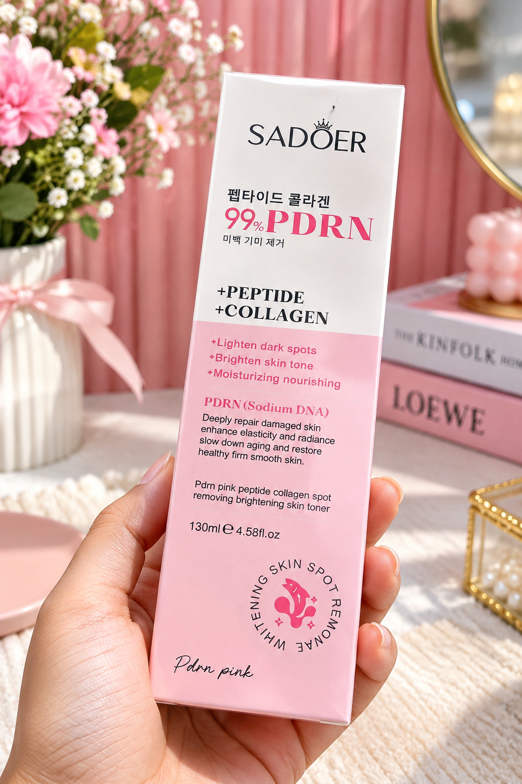 aa15d840-edee-43ed-ba5b-a450b161f967 SADOER 99% PDRN + COLLAGEN+ TONER 130ML - Image 1